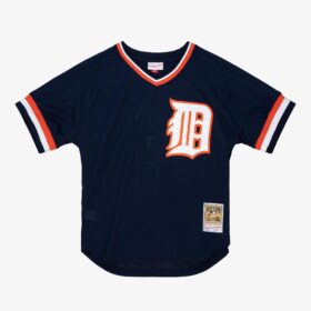 Men's Alan Trammell Navy Detroit Tigers 1984 Batting Practice Jersey