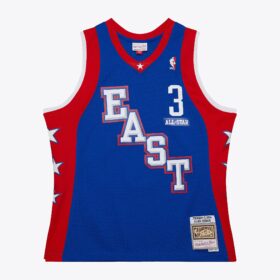 Men's Allen Iverson Royal 2004 Basketball All-Star Game Hardwood Classics Eastern Conference Swingman Jersey