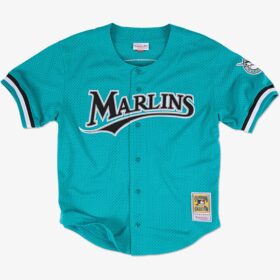 Men's  Andre Dawson Teal Florida Marlins 1995 Cooperstown Collection Player Jersey