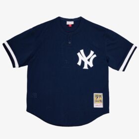 Men's Bernie Williams Navy New York Yankees Cooperstown Collection Pullover Jersey