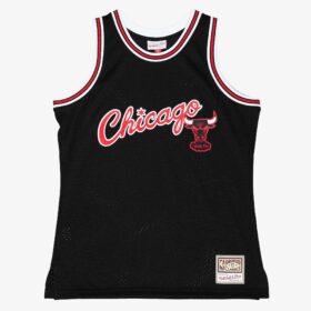 Men's Black Chicago Bulls Hardwood Classics My Towns Leaders Jersey