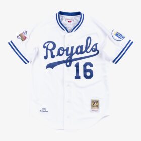 Men's Bo Jackson White Kansas City Royals Cooperstown Collection 1989 Player Jersey