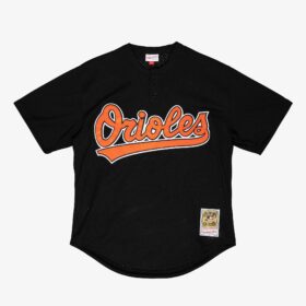 Men's Cal Ripken Jr. Black Baltimore Orioles 1997 Batting Practice Jersey