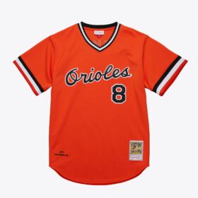 Men's Cal Ripken Jr. Orange Baltimore Orioles 2001 Alternate Jersey