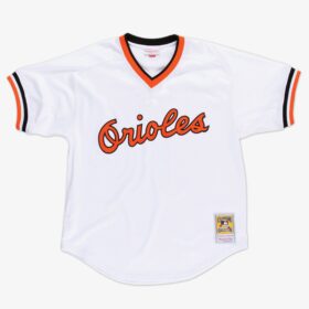 Men's Cal Ripken Jr. White Baltimore Orioles Cooperstown Collection Pullover Jersey