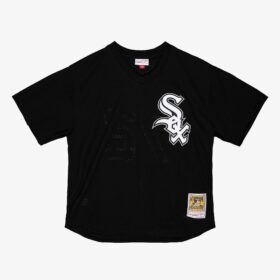 Men's Carlton Fisk Black Chicago White Sox 1993 Batting Practice Jersey