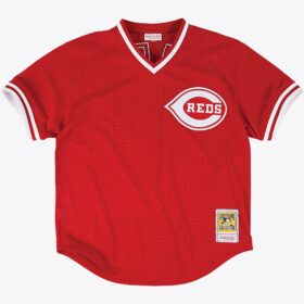 Men's Chris Sabo Red Cincinnati Reds Cooperstown Collection 1990 Player Batting Practice Jersey