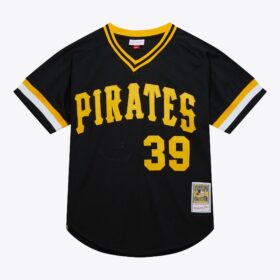 Men's Dave Parker Black Pittsburgh Pirates 1982 Batting Practice Jersey