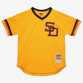 Men's Dave Winfield Gold San Diego Padres Cooperstown Collection 1980 Batting Practice Player Jersey