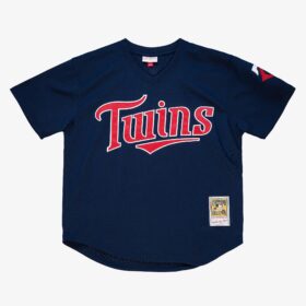 Men's David Ortiz Navy Minnesota Twins 2002 Batting Practice Jersey