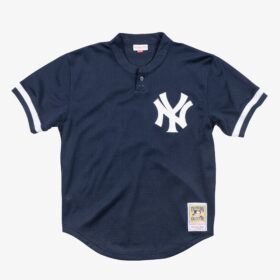 Men's Derek Jeter Navy New York Yankees Cooperstown Collection 1995 Batting Practice Player Jersey