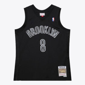 Men's Deron Williams Black Brooklyn Nets Hardwood Classics 2012 Christmas Day Swingman Jersey