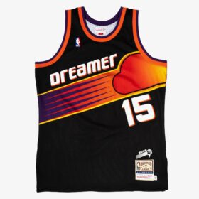 Men's DREAMER x Mitchell & Ness Black Phoenix Suns Hardwood Classics Fashion Jersey