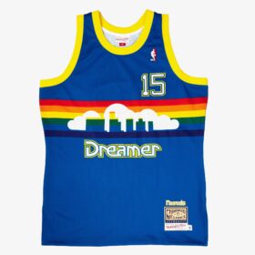 Men's DREAMER x Mitchell & Ness Royal Denver Nuggets Hardwood Classics Fashion Jersey