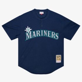 Men's Edgar Martinez Navy Seattle Mariners 1995 Pullover Jersey