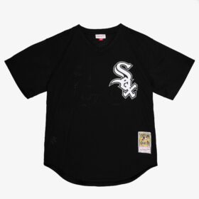 Men's Frank Thomas Black Chicago White Sox Cooperstown Collection Pullover Jersey