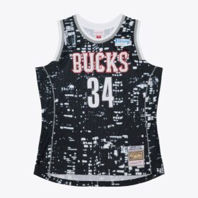 Men's Giannis Antetokounmpo Black Milwaukee Bucks 2015 Rising Stars Hardwood Classics Swingman Jersey