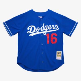 Men's Hideo Nomo Royal Los Angeles Dodgers Cooperstown Collection 1997 Batting Practice Player Jersey