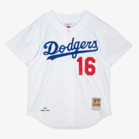 Men's Hideo Nomo White Los Angeles Dodgers Cooperstown Collection 1997 Player Jersey