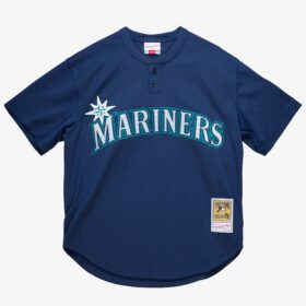 Men's Ichiro Suzuki Navy Seattle Mariners Cooperstown Collection 2002 Batting Practice Player Jersey