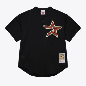 Men's Jeff Bagwell Black Houston Astros 2001 Batting Practice Jersey