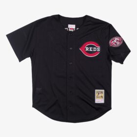 Men's Ken Griffey Jr. Black Cincinnati Reds 2000 Batting Practice Jersey