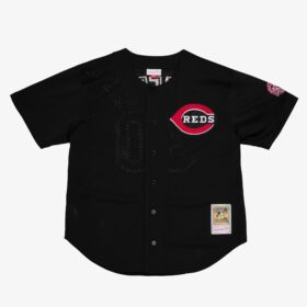 Men's  Ken Griffey Jr. Black Cincinnati Reds 2000 Cooperstown Collection Player Jersey