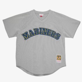 Men's Ken Griffey Jr. Gray Seattle Mariners 1989 Pullover Jersey