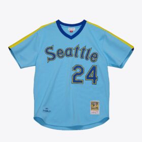 Men's Ken Griffey Jr. Light Blue Seattle Mariners 2010 Jersey