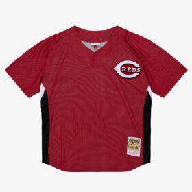 Men's Ken Griffey Jr. Red Cincinnati Reds Cooperstown Collection 2007 Batting Practice Player Jersey