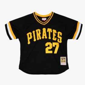 Men's Kent Tekulve Black Pittsburgh Pirates Cooperstown Collection Pullover Jersey