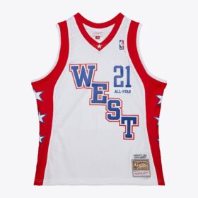 Men's Kevin Garnett White 2004 Basketball All-Star Game Hardwood Classics Western Conference Swingman Jersey