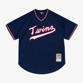 Men's Kirby Puckett Navy Minnesota Twins 1984 Pullover Jersey