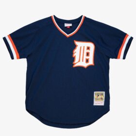 Men's Kirk Gibson Navy Detroit Tigers Cooperstown Collection Pullover Jersey