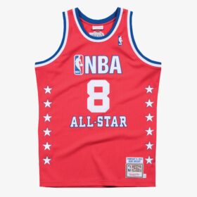 Men's Kobe Bryant Red Hardwood Classics 2003  BasketBallAll-Star Game Jersey