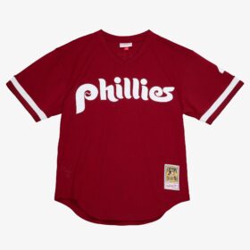 Men's Lenny Dykstra Burgundy Philadelphia Phillies Cooperstown Collection Pullover Jersey