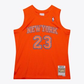 Men's Marcus Camby Orange New York Knicks Hardwood Classics 2012 Christmas Day Swingman Jersey