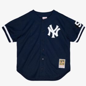 Men's  Mariano Rivera Navy New York Yankees 1999 Cooperstown Collection Player Jersey