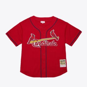 Men's Mark McGwire Red St. Louis Cardinals Cooperstown Collection 1998 Jersey