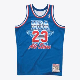 Men's Michael Jordan Blue Hardwood Classics 1993  BasketBallAll-Star Game Jersey