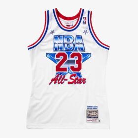 Men's Michael Jordan White Hardwood Classics 1991 Basket Ball All-Star Game Jersey