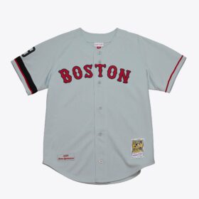 Men's Nomar Garciaparra Gray Boston Red Sox 2002 Jersey