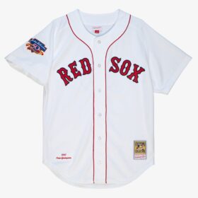 Men's Nomar Garciaparra White Boston Red Sox Cooperstown Collection 1997 Player Jersey