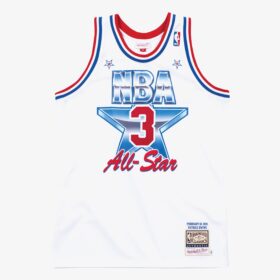 Men's Patrick Ewing White Hardwood Classics 1991  BasketBallAll-Star Game Jersey