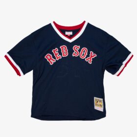 Men's Pedro Martinez Navy Boston Red Sox 1999 Batting Practice Jersey