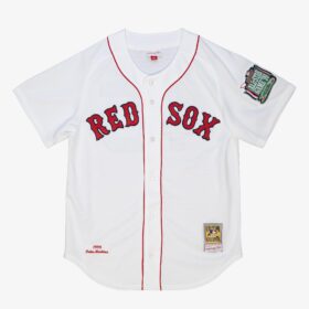 Men's Pedro Martinez White Boston Red Sox Cooperstown Collection 1999 Player Jersey