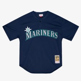 Men's Randy Johnson Navy Seattle Mariners 1995 Pullover Jersey