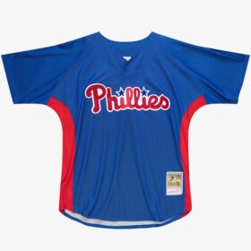 Men's Roy Halladay Royal Philadelphia Phillies Cooperstown Collection 2010 Batting Practice Player Jersey