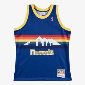 Men's  Royal Denver Nuggets Hardwood Classics Swingman Jersey