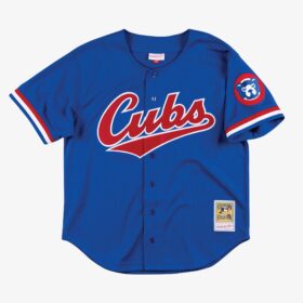 Men's Ryne Sandberg Royal Chicago Cubs 1996 Batting Practice Jersey